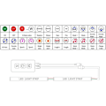 Miniatyrbild 5 av 5: SP611E RGB Smart Music Bluetooth Smart Controller för WS2812B SK6812 WS2811 RGB Adressable LED Strip Light