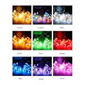 Miniatyrbild 3 av 5: Smarta WIFI, wifi+Bluetooth jul- och halloweendekorationer med ljusslinga - 5M-50LED