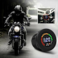 Miniatyrbillede 2 af 5: Voltmeter, 12V Motorcykel Bil LED Digital Display Voltmeter Spænding Vandafvisende Voltmeter Måler Digital Display Sort Bil Batteri Spændingsmåler Monit