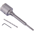 Miniatyrbilde 1 av 5: Vegg Hull Stein 65Mm Sement Betong Ben SDS Plus Sag Brand Bit Bor Bit 200Mm Stang