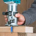 Miniatyrbillede 3 af 5: 4 stk Fræserbitsæt 8mm Skaft, Trækopieringsfræser, Fræserbits med Toplager, Flush Fræser, til DIY Snedkeri Skæring (4)