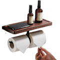 Miniatyrbillede 5 af 5: Ingen Punch Toiletpapirholder Toiletpapirholder Badeværelse Dobbelt Rulle Toiletpapirholder Badeværelsestilbehør A