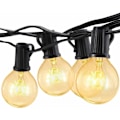 Miniatyrbillede 1 af 5: 50ft Udendørs G40 LED Globe Lysstreng med 52 Pærer Dæmpbar Vandafvisende Knussikker Forbindelsesmuligheder Udendørs Hængende Lys Julepynt Til