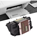 Miniatyrbillede 4 af 5: Printhead til blækstråleprinter - Enkelt sort udskiftnings-printhead med beskyttelsesdæksel