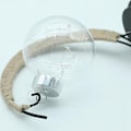 Miniatyrbillede 4 af 5: LED Månestandslampe i Kugleform Pige Hjerte Ønske Borddekoration Værelse Natlys