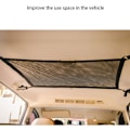 Miniatyrbild 2 av 5: Car Net Pocket Taklast Cargo Nät i Bagageutrymmet Innerficka för Universal Auto Container 80X55Cm B