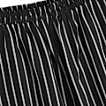 Miniatyrbilde 3 av 5: Dame Casual Elastisk Midje Bukser for Damer Ankel Lengde Blyant Bukser Gulrot Bukser Kontor Harem Bukser Svart XXL
