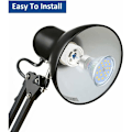 Miniatyrbild 5 av 5: Sockeladapter E27 till GU10, 0-250V, max. 200W, E27 Skruvsockel till Basomvandlare för GU10 LED-lampa, Halogen och CFL-lampa, Keramisk Adapter, Pa