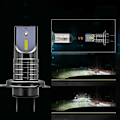 Miniatyrbilde 3 av 3: H7 LED-hovedlyskonverteringssett 110w 30000lm for bil Canbus 6000k