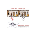 Miniatyrbilde 4 av 5: LED Taklampe, Elegant Buet Design LED Taklampe, 3/4 Integrerte LED-paneler, 28W 1400 Lumen, Lysekrone Lampe Moderne Buet Design LED Tak