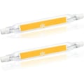 Miniatyrbillede 1 af 5: 5W R7S 78MM J78 COB Filament LED Pære, 500 Lumen 360 Grader, 30W 48W 50W Halogen Pære Ækvivalent, Perfekt til Hjem, Køkken, Værelse, Balkon, Kontor,
