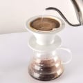 Miniatyrbillede 2 af 5: Kaffe Håndvask Filter Keramisk Kop Behagelig Dryp Sæt Kaffe Kop Kaffe Tragt Deling Pot 1-2 Kop