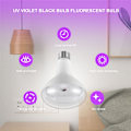 Miniatyrbillede 5 af 5: E26 15W Ultraviolet UV-lampe Sort Pære Fluorescerende Sensorlampe 220V/110V DJ Festdekoration
