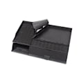 Miniatyrbillede 5 af 5: Bil Central Armrest Box til Model 3 2018-2020 Skridsikker Dobbelt-Deck Opbevaring