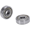 Miniatyrbillede 3 af 5: 2 stk. 6200ZZ dobbelt afskærmede kuglelejer 10mm x 30mm x 9mm