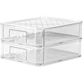 Miniatyrbild 1 av 5: Kylskåpsförvaringslåda Crisper Transparent Kök Matförvaring Magiskt Bord Överlappningsfack Lådlåda
