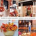 Miniatyrbilde 5 av 5: Høstgirlander, Høstdekorasjon, 30 lysgirlander, Gugirlande av høstblader, Halloween-juledekorasjon, Thanksgiving-dekorasjon, Veggdekor