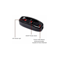 Miniatyrbilde 3 av 5: Lampeknapp, 2 stk. Svart Lampeknapp Inline-knapp 250V 10A Mellomknapp med LED-indikator Inline-ledningsswitch for Sengelampe Bordlampe Cab