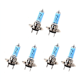 Miniatyrbilde 1 av 2: 6 stk H7 Halogenlamper for bil LED-lampe 6000K Xenon frontlykt 100W 24V Ultra Bright Lighting: Hvit