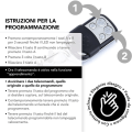 Miniatyrbilde 5 av 5: Universal portåpner fjernkontroll Frekvens 433,92 MHz for automatisk port Stor rutinemessig radius. Programmerbar Universal fjernkontroll Fast koding 12 V
