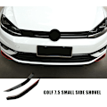 Miniatyrbilde 3 av 5: For Golf 7.5 7.5 2018-2020 Bilens støtfangerleppe spade side surround spoiler