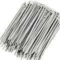 Miniatyrbillede 1 af 5: 50 stk Galvaniseret Stål Udendørs Græs U Jordspidser, Store Skurstof Have Jordspidser, Jordindsats Hæk U Anker (Tykkelse 3,0 mm U Jordspidser