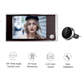 Miniatyrbild 1 av 5: Videodörrklocka med 3,5 tum LCD-skärm, 120° synfält för 14-28 mm dörrhål, smart utomhusmonitor för hemmet