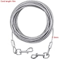 Miniatyrbilde 2 av 5: Bindestreng for hunder opptil 80 kg, 10M (hvit), Ledning for små, mellomstore eller store hunder (hvit, 10M)