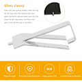 Miniatyrbillede 3 af 5: 50 stk. Glasplade-fjederklemmer til 3 Pro, 3S, 5 Pro, -20 PRO, -10S Pro 3D-printer
