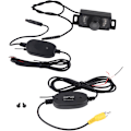 Miniatyrbillede 1 af 5: 7 stk. IR LED Natversion Bil Bakkamera Trådløs RCA Video Sender Modtager