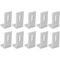 Miniatyrbild 2 av 5: 10 st Aluminiumlegering Solpanel Monteringsfäste L-fot för Tak PV-system