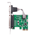 Miniatyrbillede 2 af 5: RS232-232 Seriel Port Parallel Printer Port Com og Db25 til Pci-E Pci Express Kort Adapter Konverter Wch382L Chip