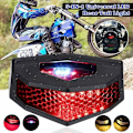 Miniatyrbillede 2 af 5: Nyt 12V Universal ATV Baglygte 5 i 1 LED Baglygter Bremslys Blinklys Nummerpladelys