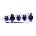 Miniatyrbilde 2 av 5: 2X 5 Jazz Bass Lastet Kablet Kontrollplate for 4/5 Strengs Gitardeler