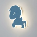 Miniatyrbilde 5 av 5: LED Unicorn Vegglampe Barnerom Gutter Jenter Barn Vegglampe Leselampe Soverom Sengelampe Unicorn Nattelykter Babylys Stemningslys for Barn