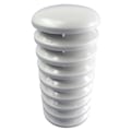 Miniatyrbilde 1 av 5: Hvit plast ytre skall for termo-hygro-sensor, erstatningsdel for værstasjon (termo-hygro-sender/sensor)