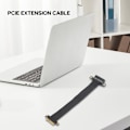 Pikkukuva 4 / 5: PCIE-jatkokaapeli PCIE-jatkokaapeli 4X PCIE-jatkokaapeli PCIE-nousin (4X 180 astetta 20cm)