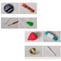 Miniatyrbillede 3 af 5: Træsykasse Sytilbehør Forsyninger Kit Reparation Arbejdskasse