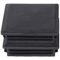 Miniatyrbillede 3 af 5: 2X 80mm Kvadratiske Plast Rør Endestykker x 80 mm, Endestykke, 2 stk