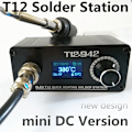 Miniatyrbild 3 av 5: T12-942 OLED MINI Lödstation Elektronisk Digital Lödkolv Bärbar DC-version