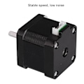 Miniatyrbild 3 av 5: 2 st 12V 42mm 1,8 graders NEMA17 2-fas stegmotor för 3D-skrivare CNC-robot