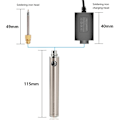 Miniatyrbild 4 av 5: Praktisk elektrisk lödkolv 5V 8W USB-gränssnitt Elektrisk lödkolv set Batterilödkolv