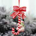 Miniatyrbillede 1 af 5: Anden dekoration til jul - Jule slik snemand pebermynte træ dekorationer juledekorationer juleartikler