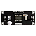 Miniatyrbillede 3 af 4: 4 Digitale LED-Displayrør 0,56 Tommer Dobbelt Punkt Ur 7-Segment, Tm1637 Display (Rød)