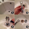 Miniatyrbilde 3 av 5: Badekaravløpsnøkkel Badekaravløpsnøkkel Dobbelthodet avløpsnøkkel Avløpsfjernerverktøy Sinklegering Nøkkel for bad