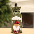 Miniatyrbilde 1 av 4: 2 Julevinposer for vinflasker - Grønn