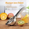 Miniatyrbillede 5 af 5: Citronpresser, Citronpresser, Citruspresser, Rustfrit Stål Citruspresser, Manuel Citruspresser, Manuel Citruspresser til Citron og Lime