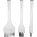 Miniatyrbild 1 av 5: 3PCS DIY Läderstansverktygssats Läderhantverk Klostansverktyg Klorverktyg Vit Stål 2/5/10 Hantverkssnöre Symejselset Klor 2,7 mm 3,0 mm 3,38 mm 3,85