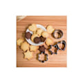 Miniatyrbillede 4 af 5: Kageformssæt, Minikageformssæt, Kageformssæt i rustfrit stål til fondantkage, kiks, kage, rund kageformssæt til kiks,