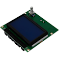 Miniatyrbillede 2 af 5: 3D-printer skærmdisplay 1.4 12864 LCD-skærm -3 Ramps + kabel til 3D-printer -3